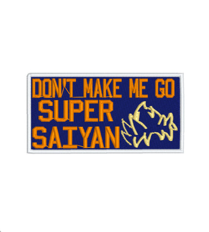 Super Saiyan DBZ Inspired Patch