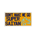 Super Saiyan DBZ Inspired Patch